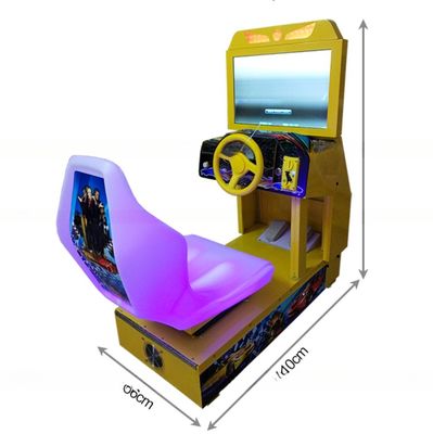Buen precio 1 jugadores Mini Car Racing Game Machine Los niños superan a la máquina arcade en línea