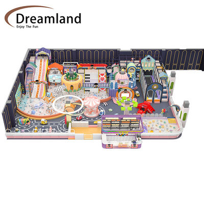 Quality Attractive Indoor Soft Playground Equipment Naughty Castle Paradise For Game Center factory