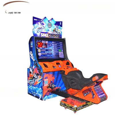 Good price Indoor Game Center Resort Motorbike Arcade Machine Snocross Racing Games 400w online