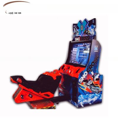 Good price Coin Operated Snocross Arcade Game Dynamic Moto Driving Arcade Video Game Machine online