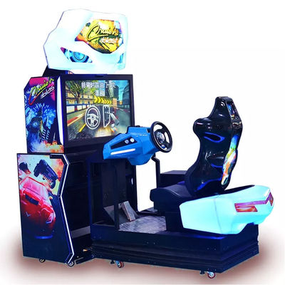 Good price Coin Operated Connecting Dynamic Arcade Car Racing Machine With Wonderful Music online