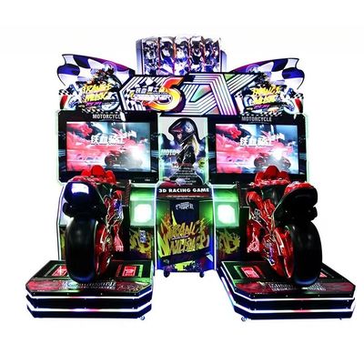 Good price Guangzhou game machines manufacturer simulator 42LCD Screen arcade car racing speed moto game machine online