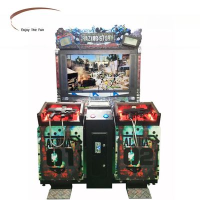 Good price Coin Pusher Powerful Razing Storm Game Shooter Arcade Machine Two Players online