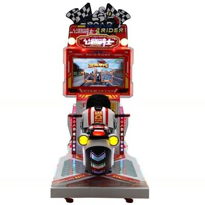 Good price Dreamland coin operated 26LCD HD kids car racing arcade game machine children Super motorcycle arcade game machine online