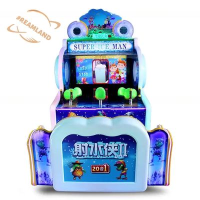 Good price Dreamland coin oprated arcade water shooting machines 3 players interactive plants vs zombies 3d shooting game machine online