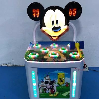 Buen precio Equipo de entretenimiento en interiores Martillo golpeó ratones ratones máquinas de juego golpear la máquina de lotería Mole en línea