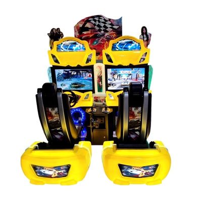 Good price 3D Video Outrun Racing Car Game Machine With Coin Operated Playing Attractive online