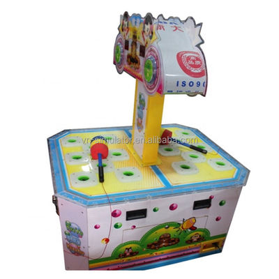 Good price Indoor Amusement Coin Operated Arcade Whack a Mole Hitting Mouse Hammer Game Machine For shopping mall online