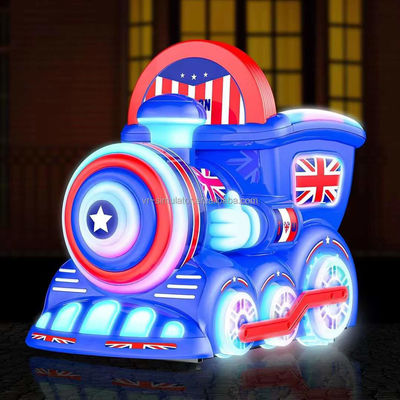 Good price Earn money amusement kids coin operated game machine child british train kiddie rides on car for sale online