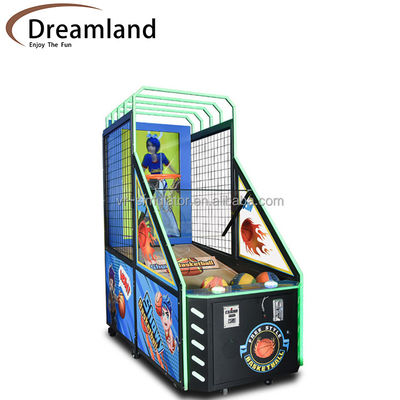 Good price Fun Center Coin Operated Basketball Game Machine 180*81*190cm Low Maintenance online