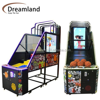 Good price Luxury Commercial Basketball Arcade Game Coin Operated With HD Screen online
