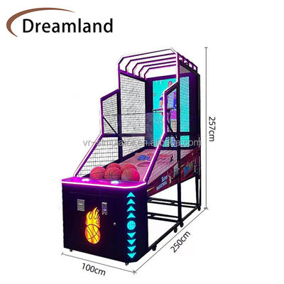Good price Coin Op 55Inch Screen Arcade Hoops Basketball Cabinet Two Modes online