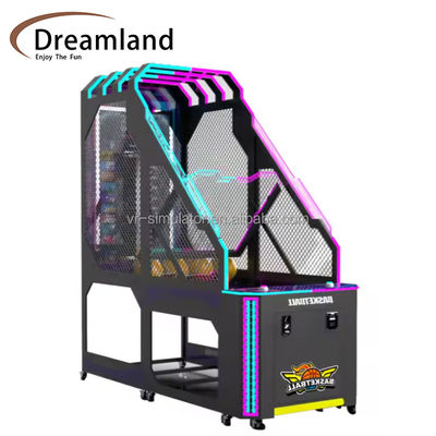 Good price Big LCD Arcade Basketball Shooting Machine With Video Screen 250*110*257cm online
