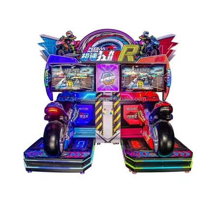 Good price Speed R Double Players Motorcycle Arcade Game Machine Coin Operation online