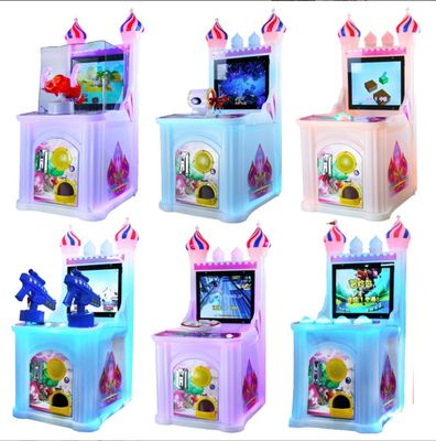 Good price Guangzhou gaming factory children coin operated castle shooting arcade kids video racing game machines online