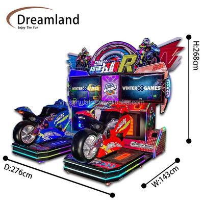 Good price Coin Pusher HD 2 Player Racing Arcade Machine Motorbike Arcade Machiner 400W online