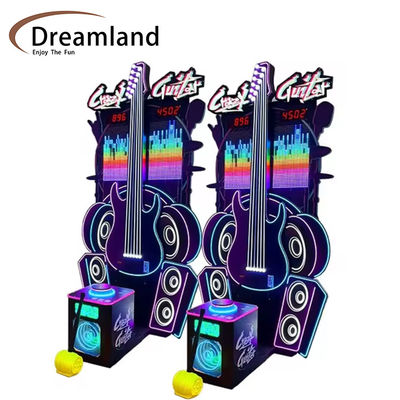 Good price Crazy Guitar Game Sports Arcade Machine Beautiful Shape Cool Lighting online