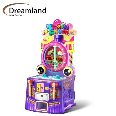 Good price Kids Train Hammer Ticket Redemption Game Machine Double Hammer Interaction online