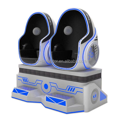 Good price 2022 Simulator virtual reality 9d vr egg cinema with 2 players for shopping mall online