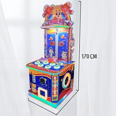 Good price Hitting Mouse Children Arcade Game Machine 80W For Fun Center online