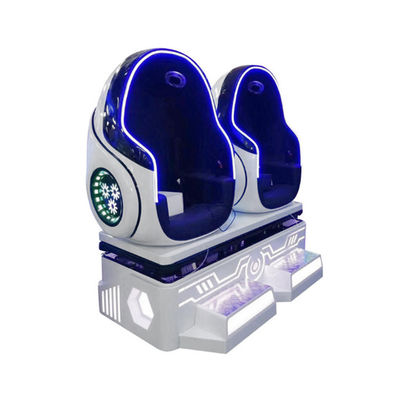 Buen precio Venta directa de equipos de simulación de entretenimiento de alta calidad de realidad virtual de 2 asientos 9d 360 vr cine silla de huevos deportivos en línea
