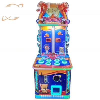 Good price 80W Hit The Frog Game Kids Arcade Machine Luxury Steady Appearance online