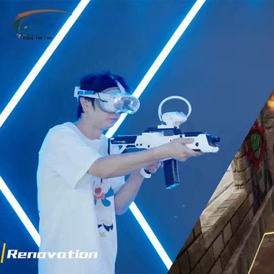 Good price 4 Players Space Walk CS  9D VR Shooting Game Machine Customized online
