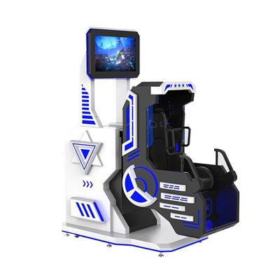 Good price Factory Price Single Seat 360 Rotating Roller Coaster 9D Virtual Reality Cinema Game Machine VR Simulator online