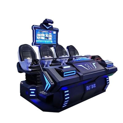 Made in China order professional immersive virtual reality 9D VR 4 seat cinema dynamic sports chair
