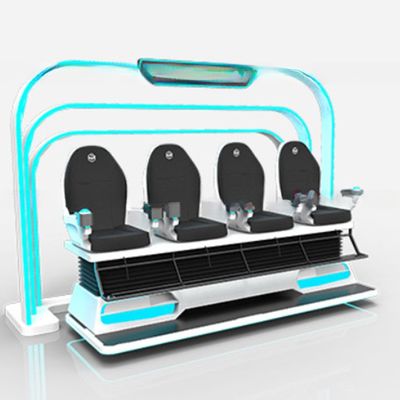 Good price 2022 Hot sale vr simulator 9d 4 seats virtual reality cinema for VR theme park online