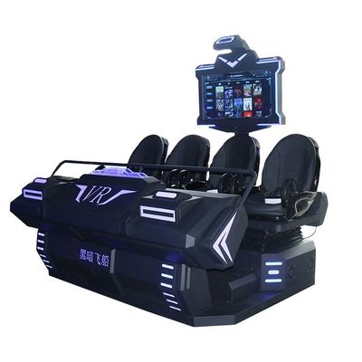 Good price One-stop VR theme park solutions 4 seats warship 9d vr arcade cinema simulator online