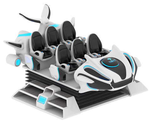 Buen precio Dreamland material original de fibra de vidrio realidad virtual 9d vr silla de máquina de 6 asientos equipo de cine para la venta en línea