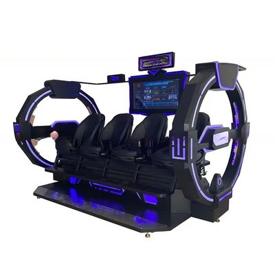 Good price 2022 Dreamland new design 9d virtual reality 4 players vr roller coaster cinema machine with special effects online