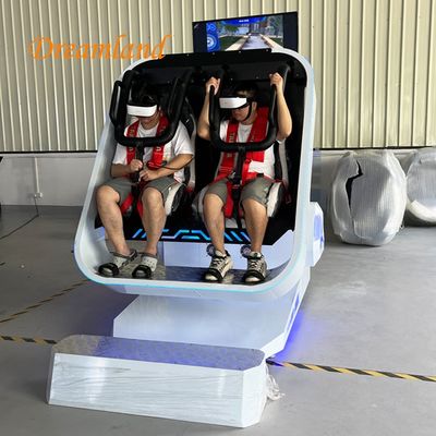 Good price Amusement park Virtual Reality 9D VR 360 Degree Rotating Roller Coaster VR Cinema Simulator online