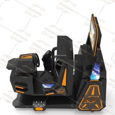 Good price Dreamland Amusement Park Rides 9D VR 360 Roller Coaster Gaming Dynamic Motion Simulator VR Play Station Virtual Reality online