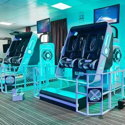 Good price Dreamland each money 9d vr 2 seats flying chair vr 360 motion simulator virtual reality roller coaster online