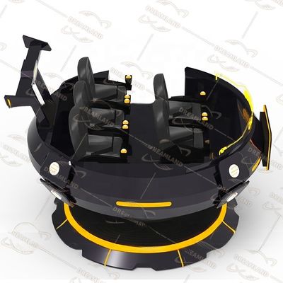 Good price Amusement Real Feeling 9D Virtual Reality Chair Simulator 5 seats Dynamic Motion VR Cinema 9D VR UFO Ride online
