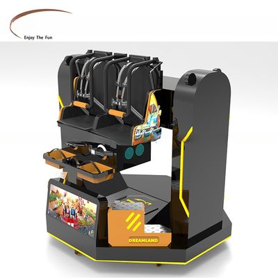 Good price Double Players 720 VR Roller Coaster Chair 9d Virtual Reality Roller Coaster Simulator online