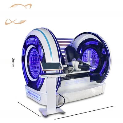 Dreamland özel sanal gerçeklik 9D VR sinema 2 oyuncu 9D VR roller coaster oyun makinesi simülatörü