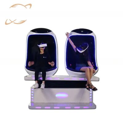 Dreamland two players 9d egg vr cinema chair game machine roller coaster virtual reality simulator