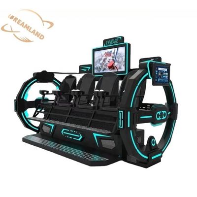 Good price Dreamland hot sale 9d vr cinema 4 seats vr simulator for amusement park online