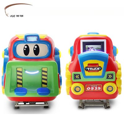 Good price Dreamland Coin Operated Game Machine Engineering Vehicle MP5 Bulldozes Car Kiddie Rides For Sales online
