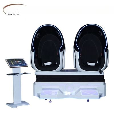 Good price Dreamland 9D VR amusement equipment double players vr cinema chair 9d vr egg chair virtual reality online
