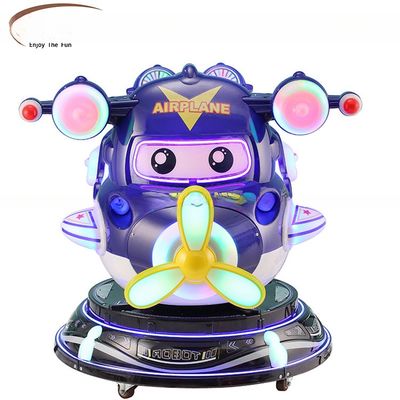 Good price Dreamland Coin operated Rotating Lift MP5 Aircraft Kiddie Ride Mobilization Kids Swing Game Machine 3D Game Swing Car online