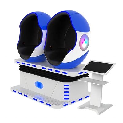 Good price Dreamland source vr factory 9d vr double egg chair 360 vr cinema 2 seats 9d simulator egg online