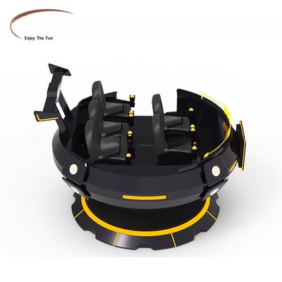 Good price Dreamland 360 VR UFO  5 players virtual reality game vr 9d cinema 360 degree rotation VR roller coaster simulator online