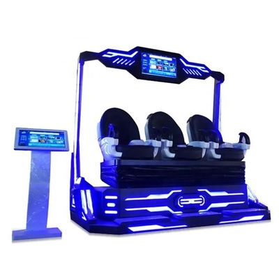 Good price E3 VR Glasses Virtual Reality Chair 9d Simulator 3 Seats For Amusement Center online
