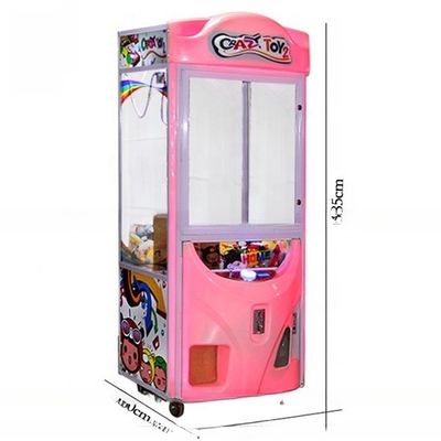 Good price Earn money claw stuffed toys 1 player coin operated doll toy crane game machine for shopping mall online