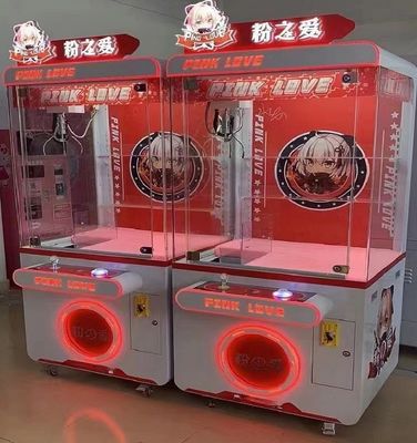 Buon prezzo Guadagnare denaro moneta gestito completamente trasparente armadio hardware macchine bambole per giocattoli roba in linea