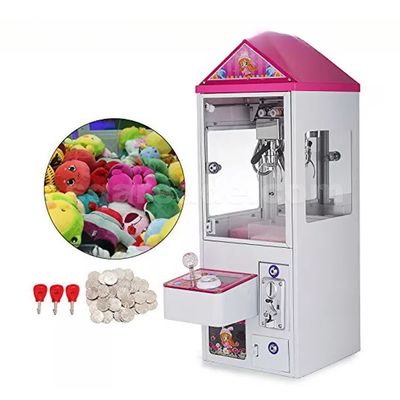Buen precio Dreamland Coin Operado Mini Super Plush muñeca máquina de garras para barra para el centro de juego en línea
